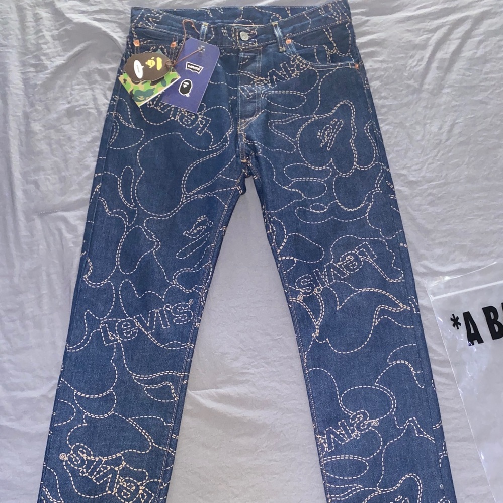 Bape x Levi’s CAMO 501 “93 Model